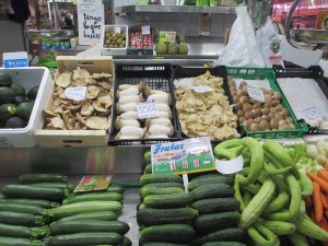 Vegetables at Central Market